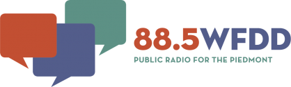 88.5 WFDD, public radio for the Piedmont logo